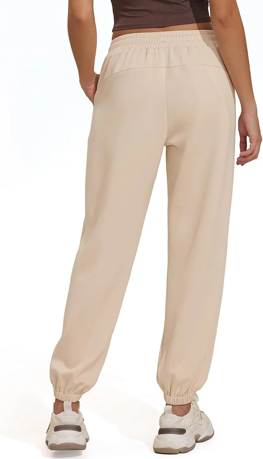 PINSPARK Womens Sweatpants Casual Athletic Workout Pants Stretch Soft Lounge Pants with Pockets