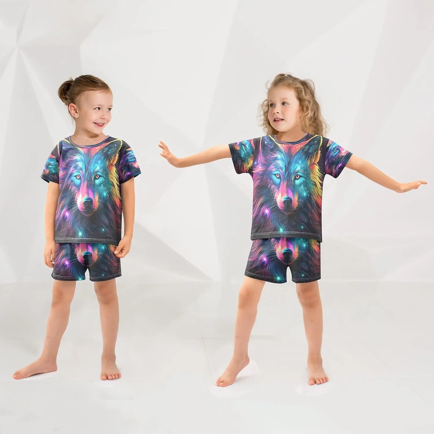 senya Sea Turtle Summer Pajamas Set Short Cotton Sleepwear 2 Piece