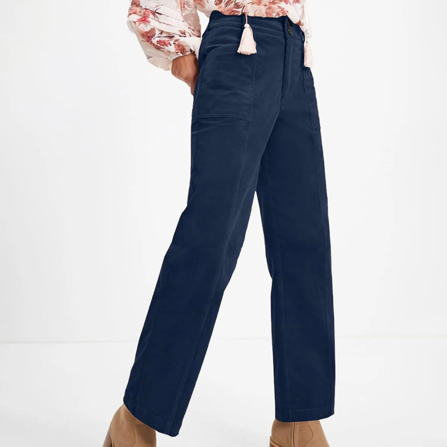Straight Leg Pants Women Casual Athletic Pants Stretch Work Trousers Comfort Hiking Pants Classic Daily Pants