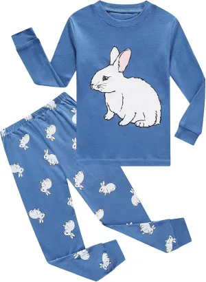 Toddler Boys Pajamas Sets Cotton Long Sleeve Sleepwear for Boys