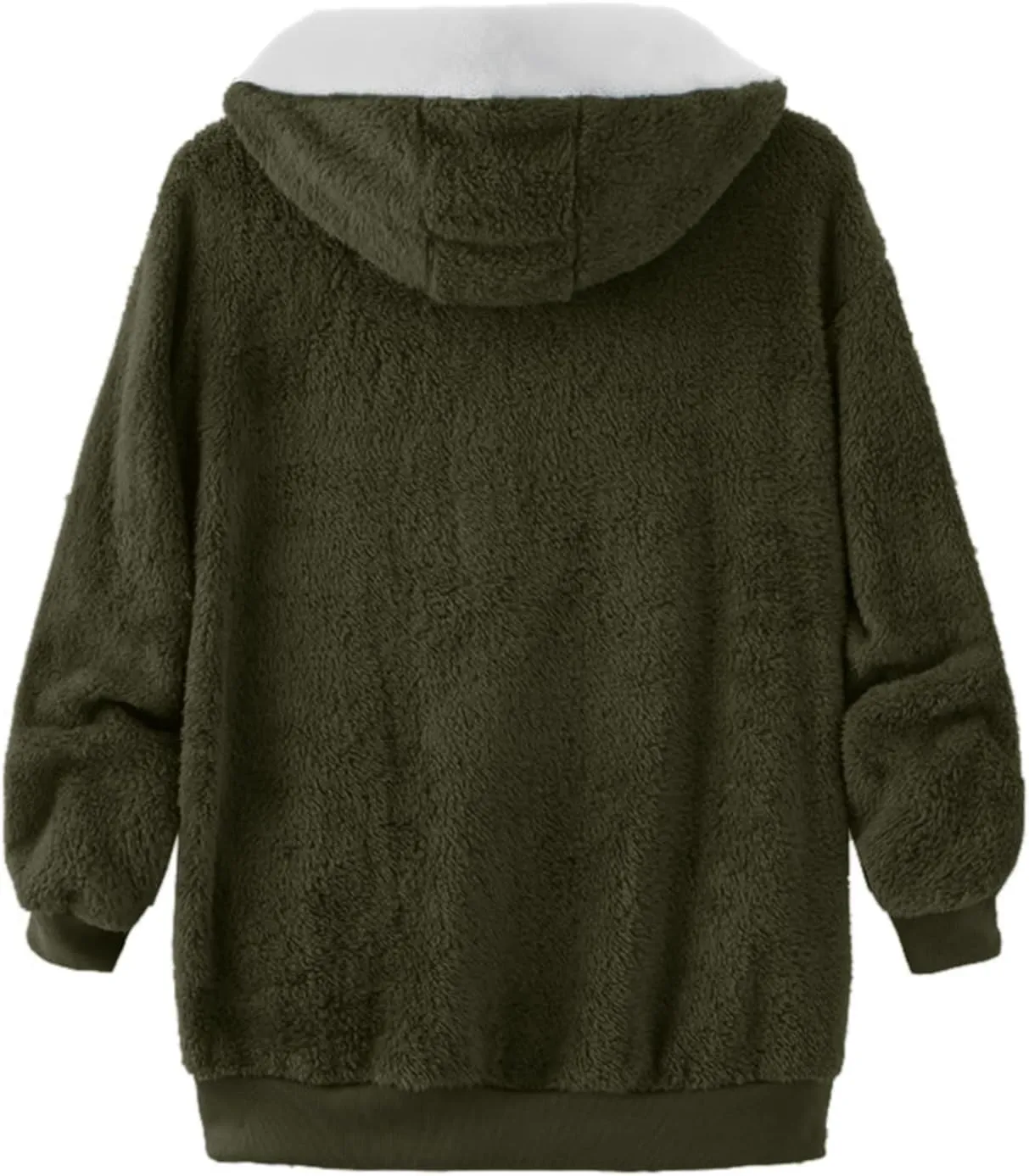 Warm Snow Fleece Winter Jacket Winter Warm Wool Overcoat Cotton Overcoat Overcoat Pullover Sherpa Fleece Zip Up