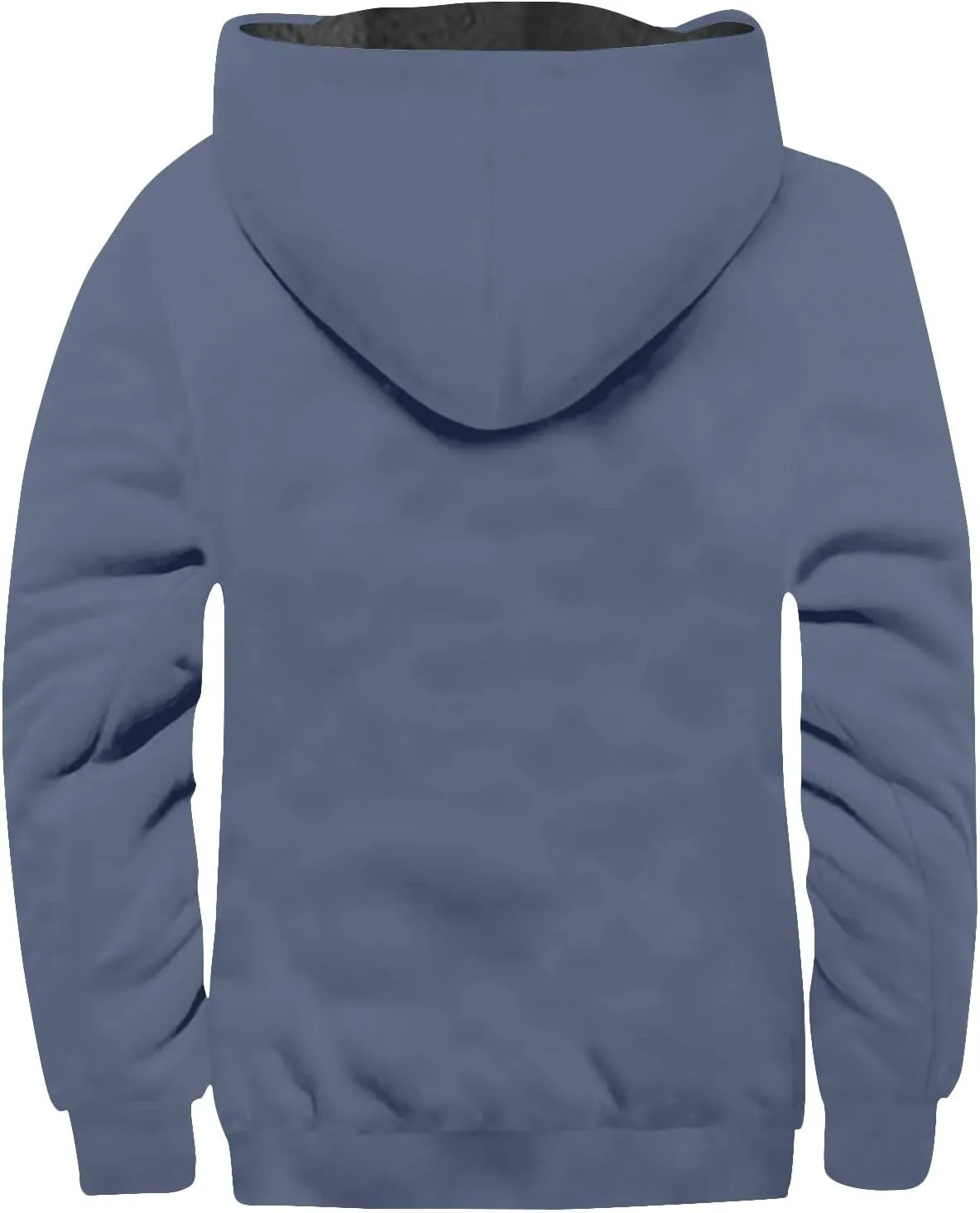 Winter Jackets for Men Heavyweight Sweatshirt Zip Up Sweatshirt Coat Fleece Sherpa Lined Warm Jacket Hoodie with Pockets