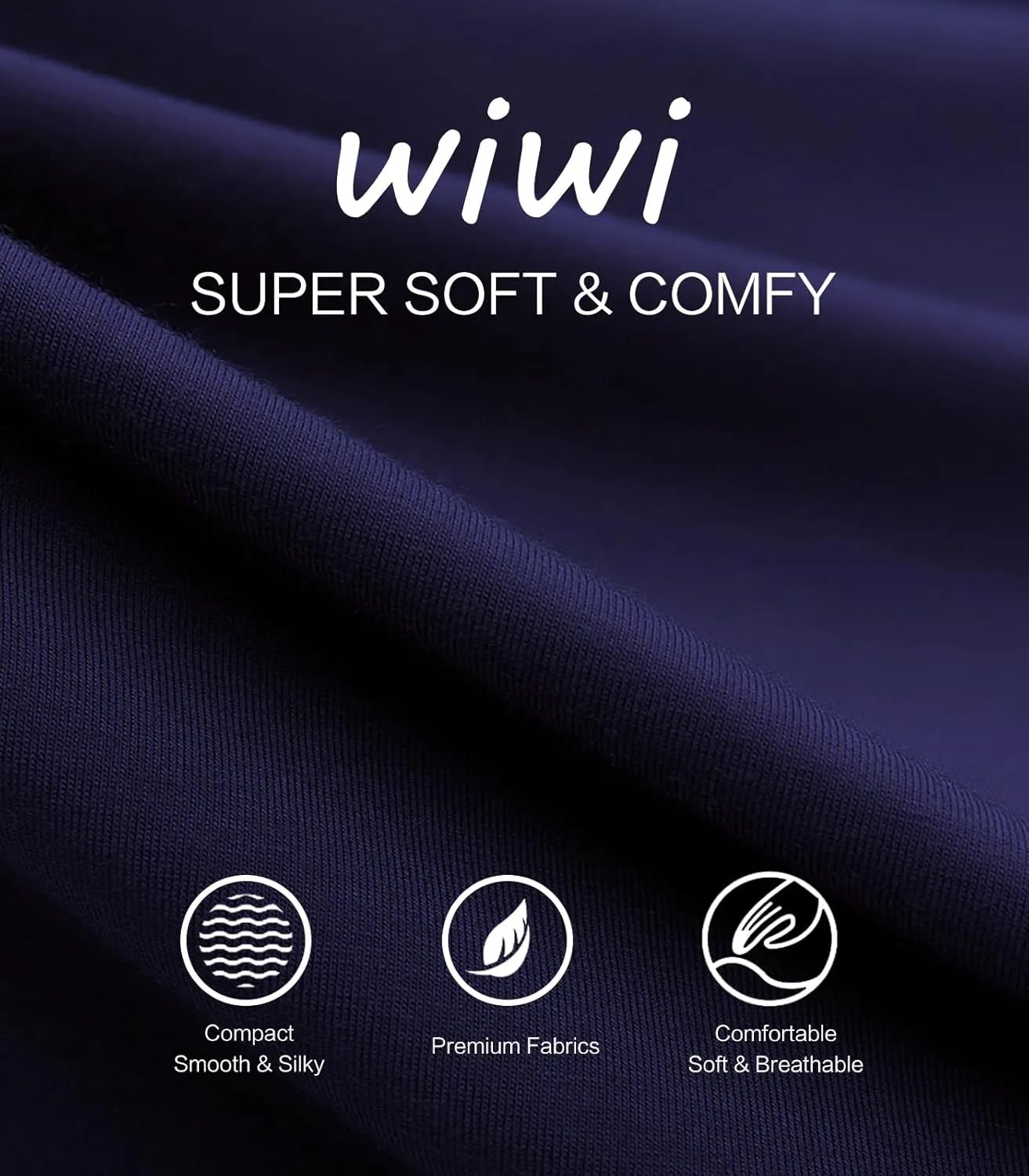 WiWi Pajama Pants for Women Soft Lounge Joggers Pockets Comfy Sleep Bottoms Viscose from Bamboo Pjs Jogger S-XXL