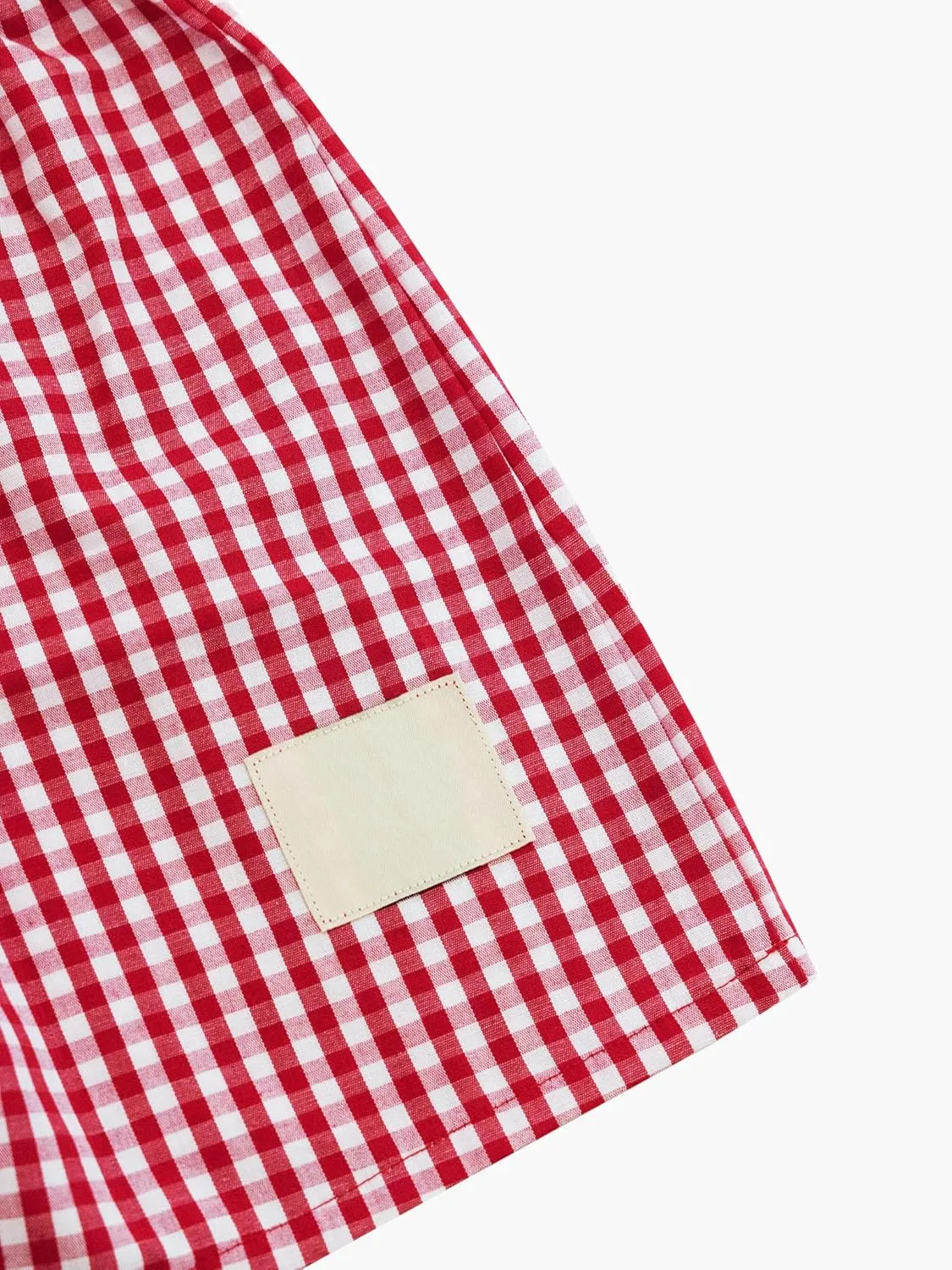Womens Gingham Mini Skirts Y2k Going Out Elastic Waistband Plaid Checkered Streetwear Cute Summer Boxer Short Skirt