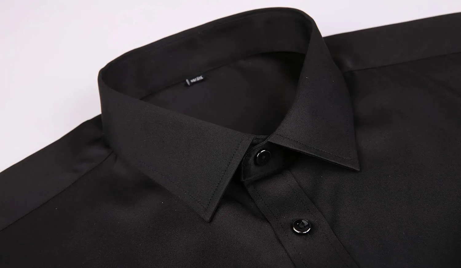 XTAPAN Men's Casual Dress Shirt Long Sleeve Regular Fit Business Button up Shirt