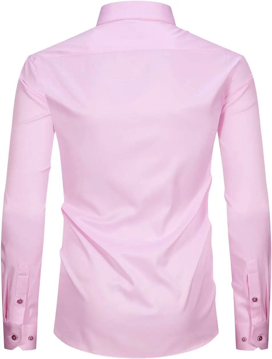 XTAPAN Men's Casual Dress Shirt Long Sleeve Regular Fit Business Button up Shirt