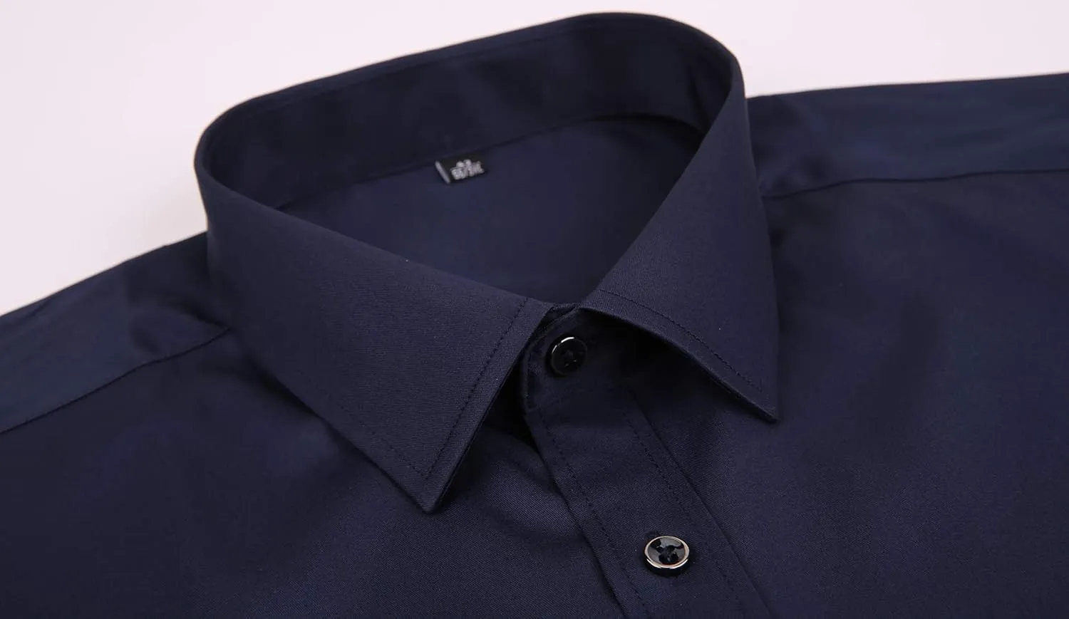 XTAPAN Men's Casual Dress Shirt Long Sleeve Regular Fit Business Button up Shirt
