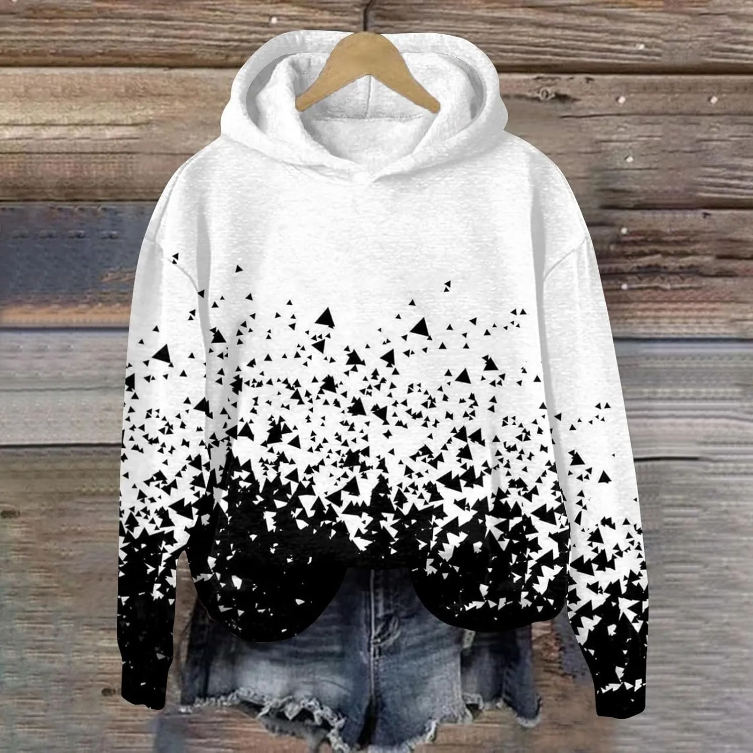 ZEFOTIM Sherpa Lined Hoodies for Women Trendy Winter Pullovers Fashion Sweatshirts Comfy Casual Long Sleeve Hoodies